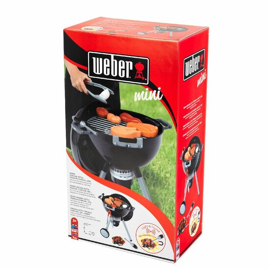 WEBER barbeque met licht en geluid