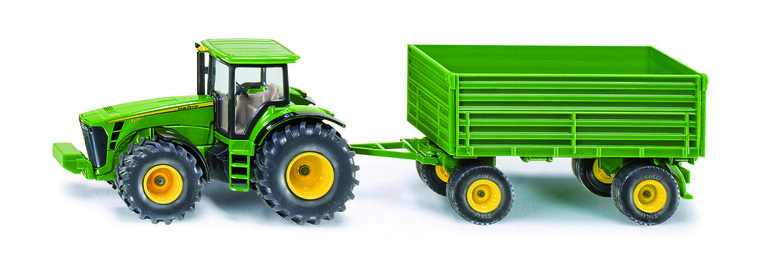 Siku tractor met aanhanger 1:50