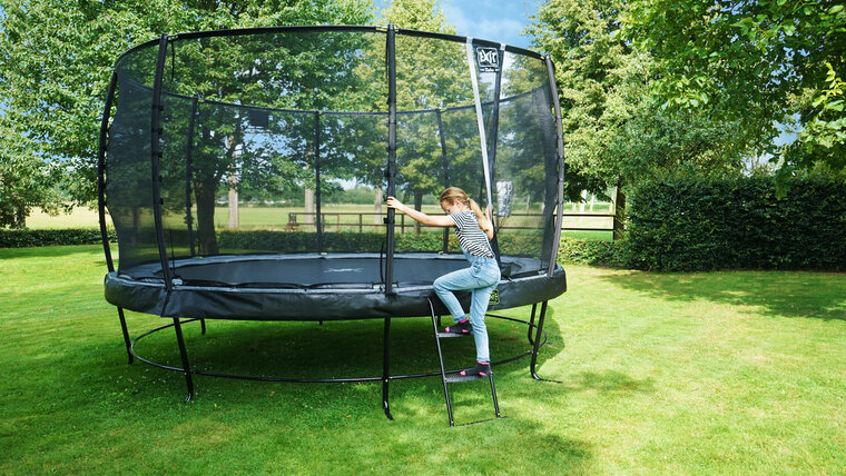 EXIT trampoline ladder voor framehoogte van 50-65cm