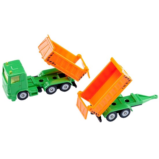 Siku 1685 Truck+Dumper Body And Tipping Trailer