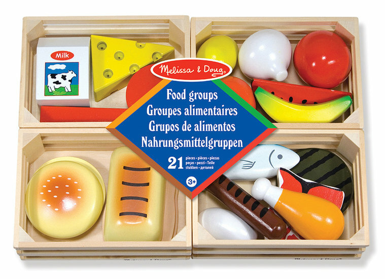 Melissa &amp; Doug Voedselkratten Met Inhoud