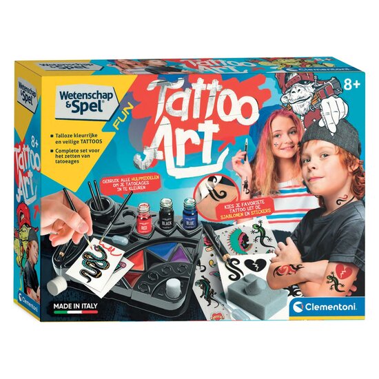 Clementoni Wetenschap &amp; Spel - Tattoo Lab