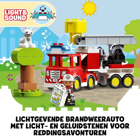 Lego Duplo 10969 Brandweerauto