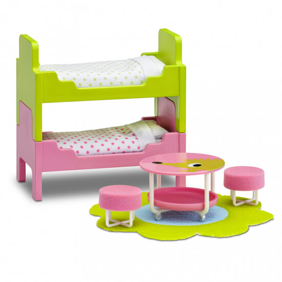 Lundby Poppenhuis Smaland Kinderkamer Met Stapelbed