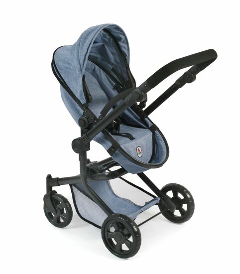 Bayer Chic Poppenwagen Mika Combi (Jeans Blauw)