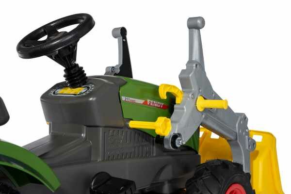 Rolly Toys traptrekker Farmtrac Fendt 211 Vario met voorlader en luchtbanden