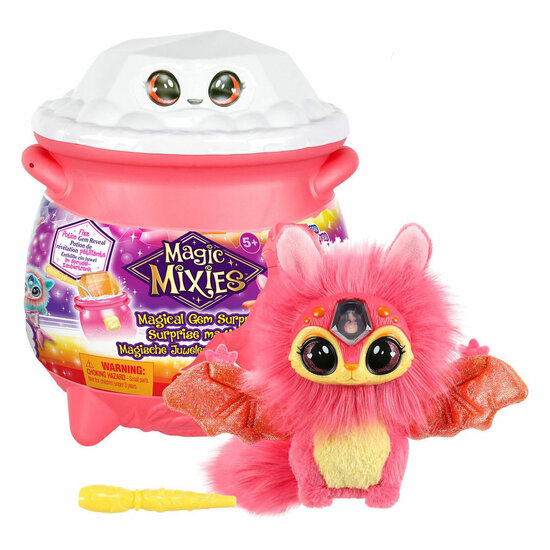 Magic Mixies Magical Gem Suprise Magische Ketel Vuur - Maak je Mixie Plushie