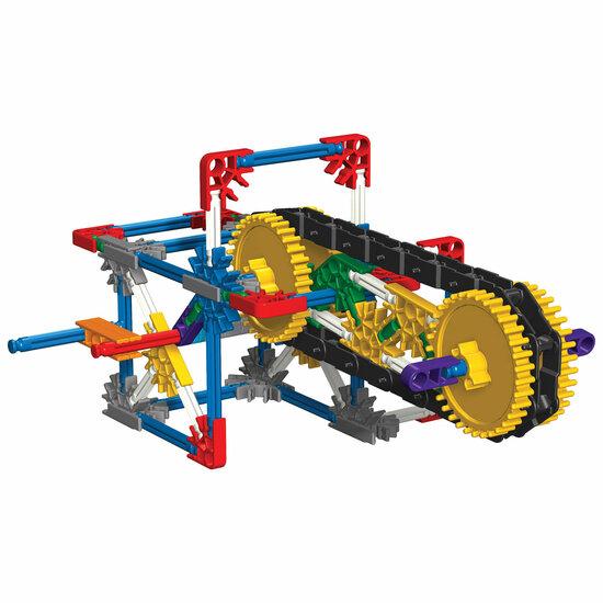 K&#039;Nex Bouwset Intro to Simple Machines Gears, 198dlg.