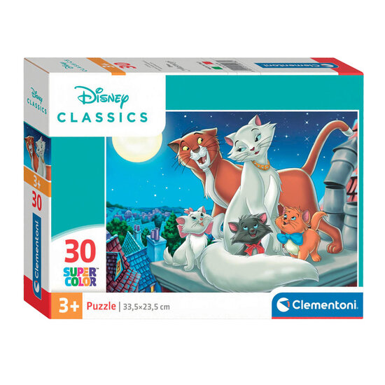 Clementoni Legpuzzel Super Color Disney Dieren, 30st.