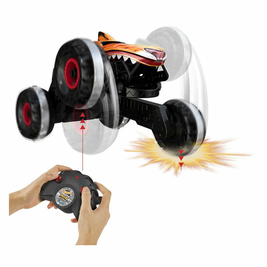 Hot Wheels RC Monster Trucks Onstuitbare Hijgertaai Bestuurbare Auto