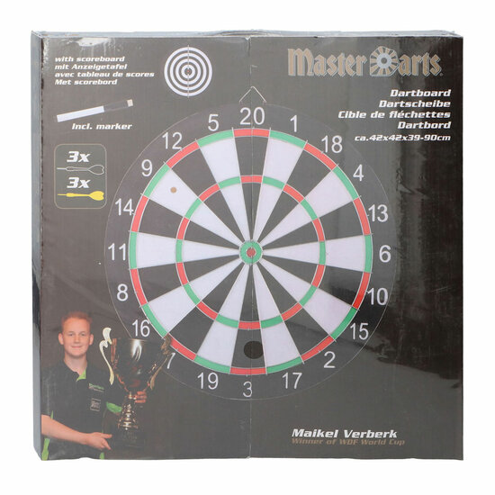 Master Darts Maikel Verberk Dartboard Set