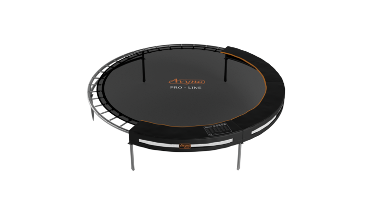 Avyna Trampoline InGround &Oslash;245 met veiligheidsnet | Zwart