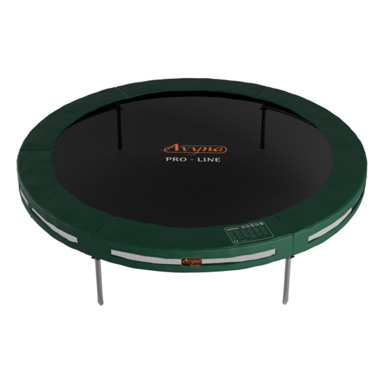 Avyna Trampoline InGround &Oslash;245 met veiligheidsnet | Groen