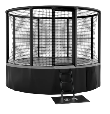 Akrobat Gallus PLUS Above ground Trampoline 365cm Anthracite/black