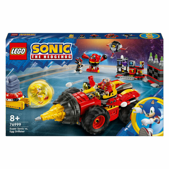 LEGO Sonic 76999 Super Sonic Vs. Egg Drillster