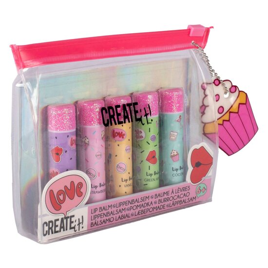 Create it! Beauty Lippenbalsem in Etui, 5st.