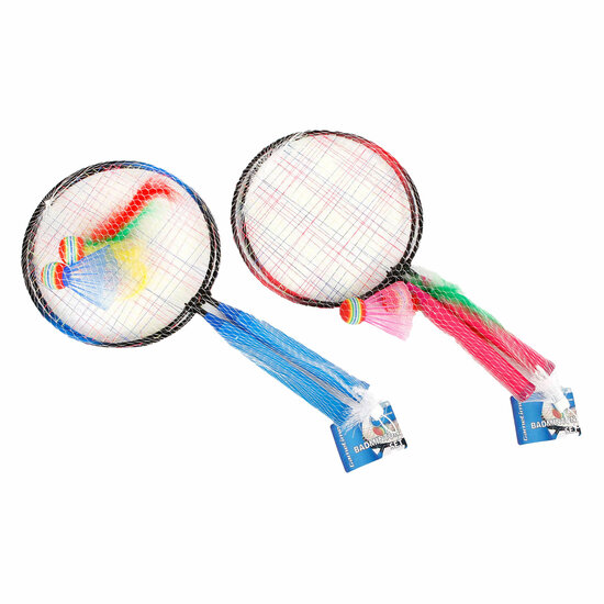 Badmintonset met Shuttle, 3dlg.