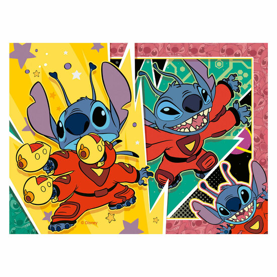 Legpuzzel Disney Stitch, 4in1