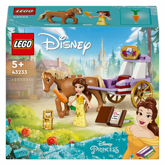 LEGO Disney Prinses 43233 Belle&#039;s Paardenkoets