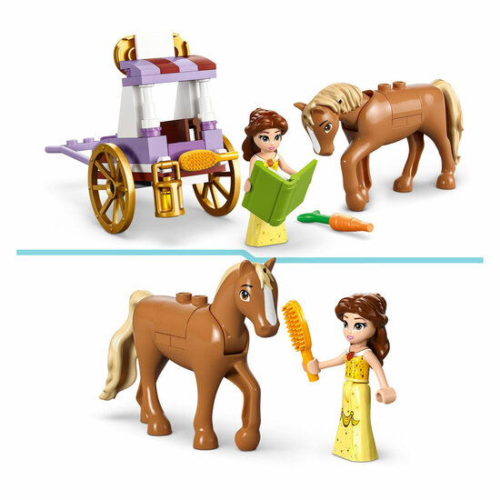 LEGO Disney Prinses 43233 Belle&#039;s Paardenkoets