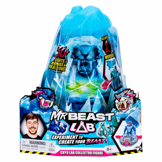 MrBeast Lab Cryo Lab Actieifguur Speelset