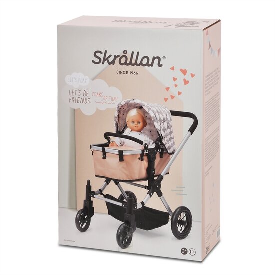 Skrallan Poppenwagen 3-In-1