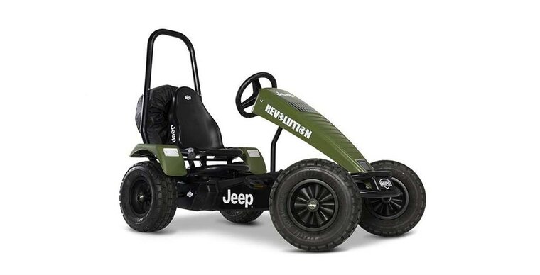 Skelter Jeep&reg; Revolution Pedal Go-Kart BFR-3 XL groen