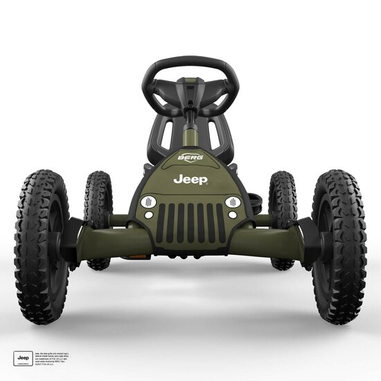 Skelter buddy Berg Jeep&reg; Junior Pedal Go-kart groen