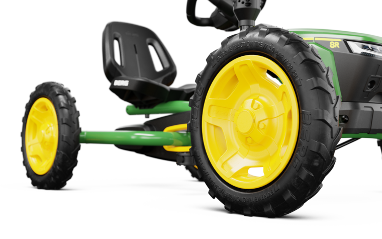 BERG skelter Buddy John Deere groen/geel