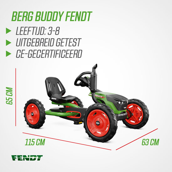 BERG skelter Buddy Fendt groen