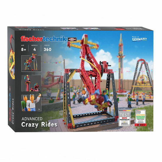 Fischertechnik Advanced - Crazy Rides Bouwset,  356dlg.