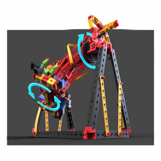 Fischertechnik Advanced - Crazy Rides Bouwset,  356dlg.