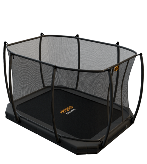 Avyna Trampoline InGround 380x255 (238) met net | HD Plus