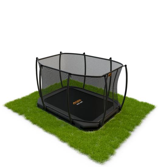 Avyna Trampoline InGround 380x255 (238) met net | HD Plus