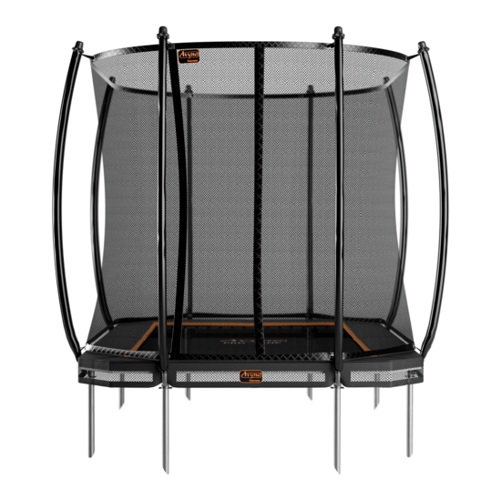 Avyna Trampoline InGround 340x240 (234) met net | Zwart