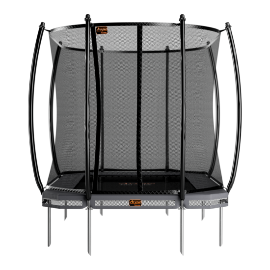 Avyna Trampoline InGround 340x240 (234) met net | Grijs