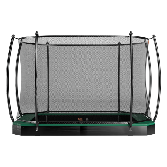 Avyna Trampoline FlatLevel 305x225 (223) met net | Groen