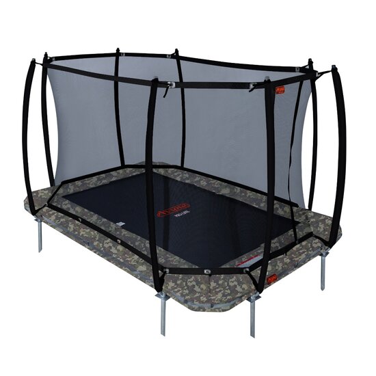 Avyna Trampoline InGround 340x240 (234) met net | Camouflage