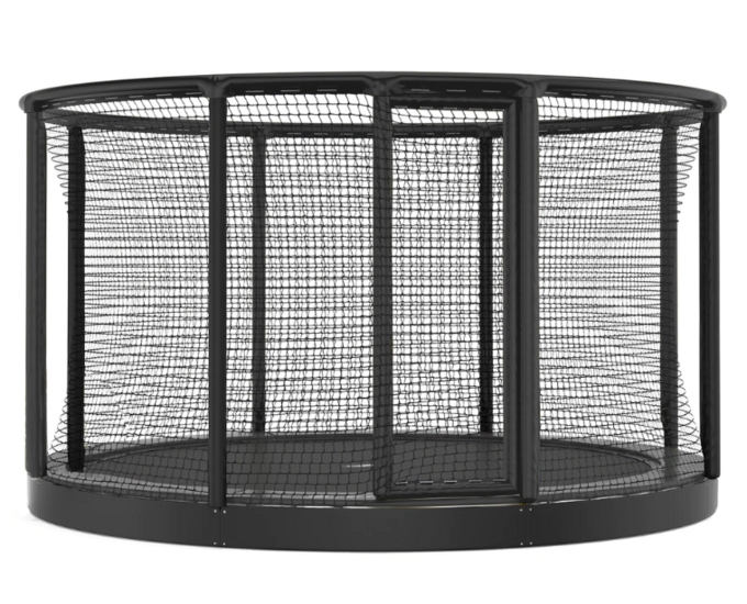 Akrobat Gallus Flat to the ground PLUS Trampoline 305cm Anthracite/Black