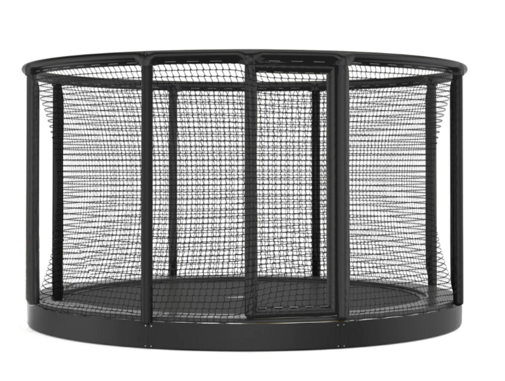 Akrobat Gallus Flat to the ground PLUS Trampoline 430cm Anthracite/Black