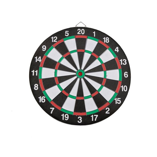 Dartbord met 6 Darts