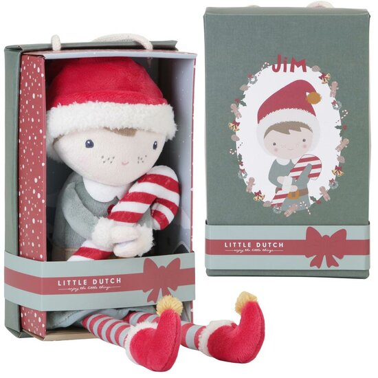 Little Dutch Knuffelpop Kerst Jim 35cm