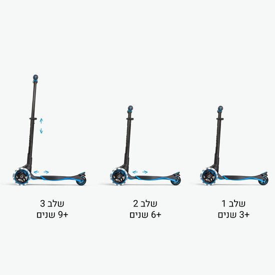 Xtend Scooter/step Blauw/zwart