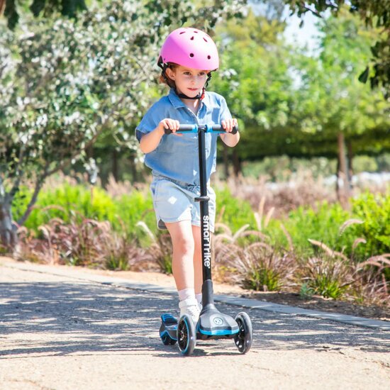 Xtend Scooter/step ride on blauw/zwart