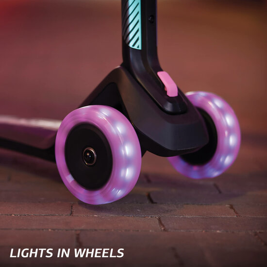 Step BERG Nexo Foldable Lights LED-deck Mint groen/ roze