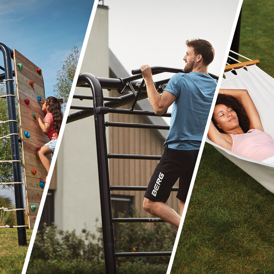 Berg Playbase 3-In-1 Medium Met Rekstok En Ladder