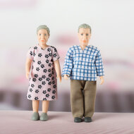 Lundby Poppenhuisfiguren opa &amp; oma &#039;Charlie&#039;