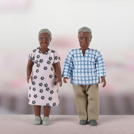 Lundby Poppenhuisfiguren opa &amp; oma &#039;Billie&#039;