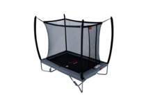 Veiligheidsnet voor trampoline 275x190 (213) &ndash; Zwart