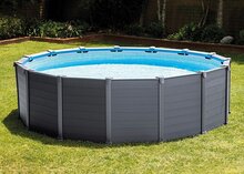 Intex Graphite Panel Pool 478 x 124 cm